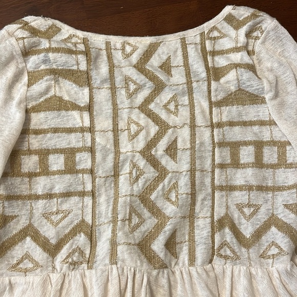 Free People | Embroidered Long Sleeve Top Size S - Picture 5 of 5